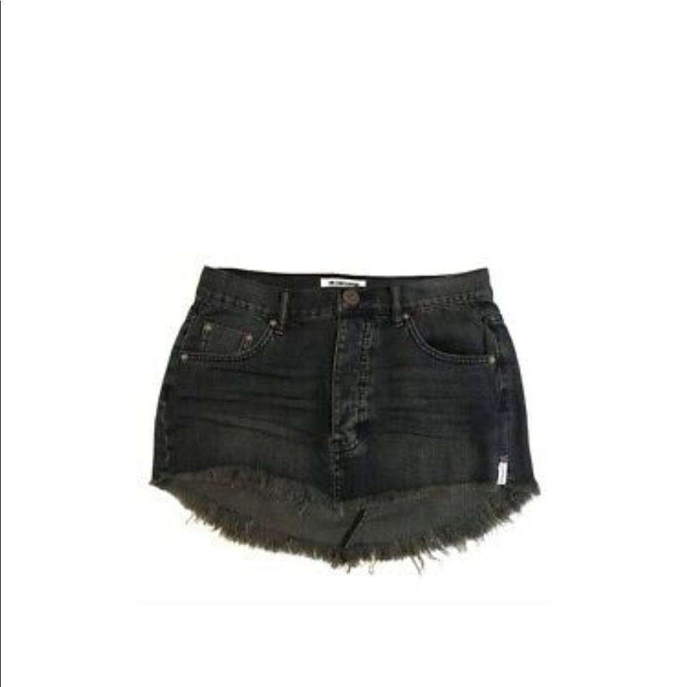 One teaspoon black skirt